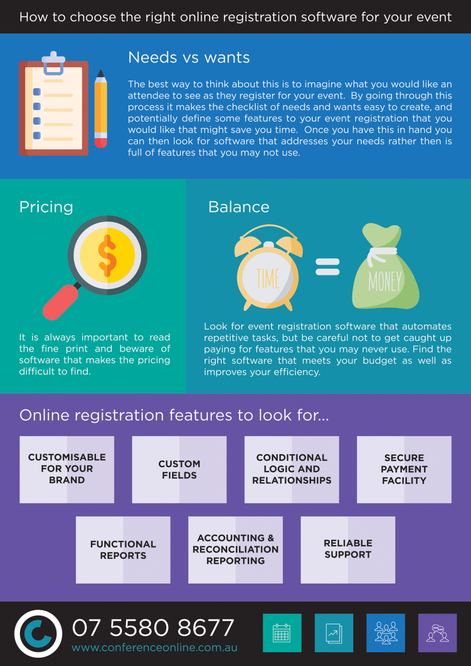 screenshot of Conference Online